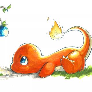 Chibi Charmander wallpaper