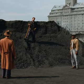 The Brutalist film wallpaper