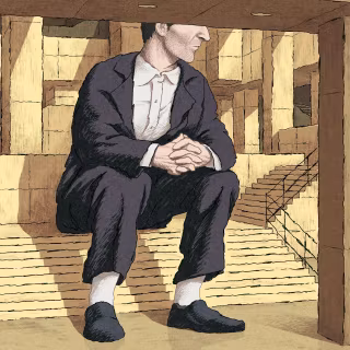 The Brutalist film wallpaper