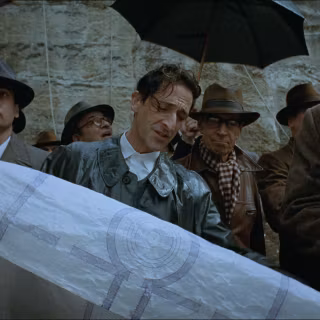 The Brutalist film wallpaper