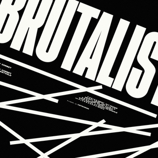 The Brutalist film wallpaper