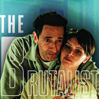 The Brutalist film wallpaper