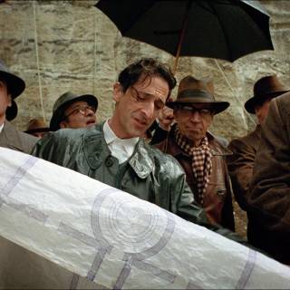 The Brutalist film wallpaper