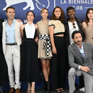 The Brutalist film wallpaper