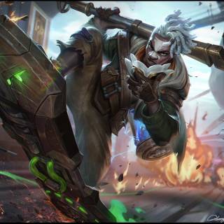 Arcane Ekko wallpaper