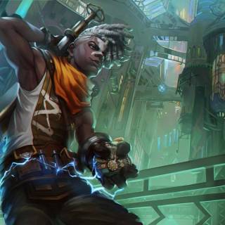 Arcane Ekko wallpaper