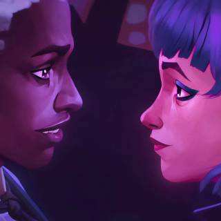 Arcane Ekko wallpaper