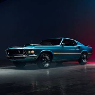 1969 Ford Mustang Mach 1 wallpaper