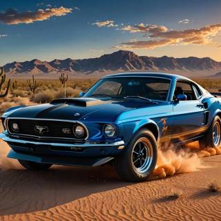 1969 Ford Mustang Mach 1 wallpaper