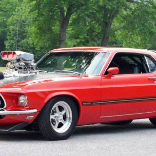1969 Ford Mustang Mach 1 wallpaper