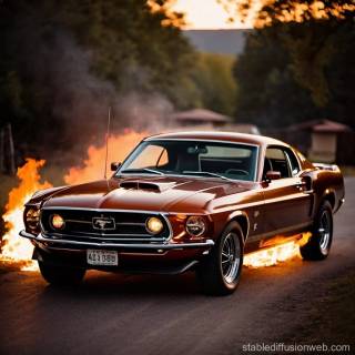 1969 Ford Mustang Mach 1 wallpaper