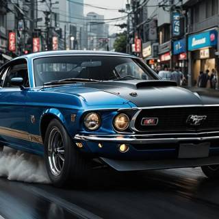 1969 Ford Mustang Mach 1 wallpaper