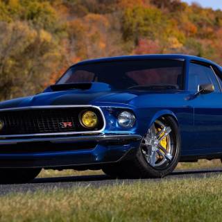 1969 Ford Mustang Mach 1 wallpaper