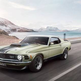 1969 Ford Mustang Mach 1 wallpaper