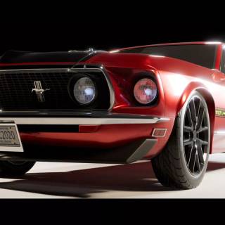 1969 Ford Mustang Mach 1 wallpaper