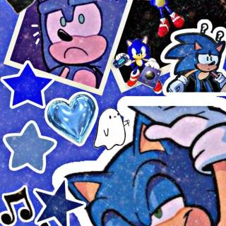 Sonic heart wallpaper