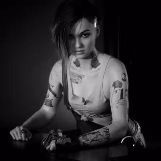 White Cyberpunk wallpaper