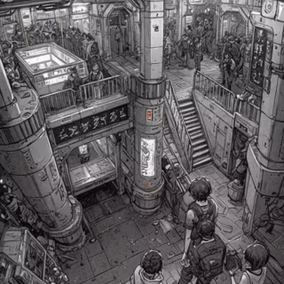 White Cyberpunk wallpaper