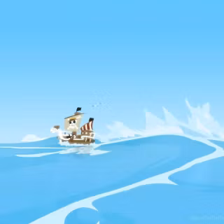 One Piece ocean wallpaper