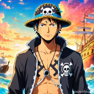 One Piece ocean wallpaper