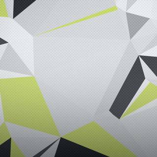 Geometric nature wallpaper