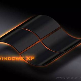 Windows XP black wallpaper