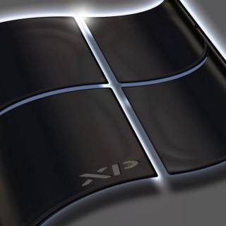 Windows XP black wallpaper