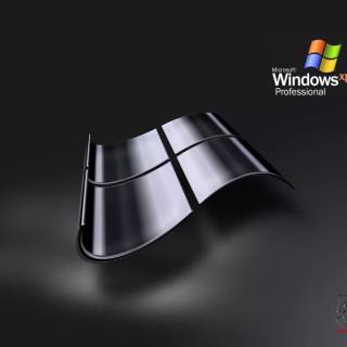 Windows XP black wallpaper
