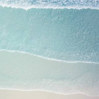 Turquoise water wallpaper