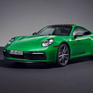 Porsche 911 green wallpaper