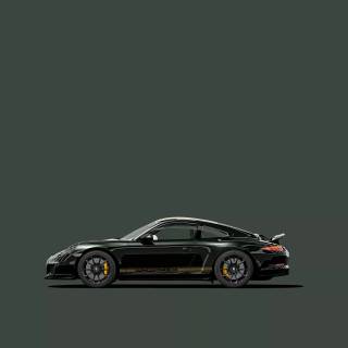 Porsche 911 green wallpaper