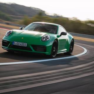 Porsche 911 green wallpaper