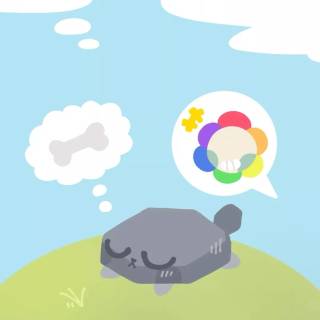 Dandy’s World Pebble wallpaper