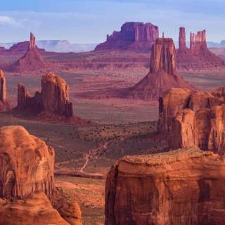 Desert rock wallpaper