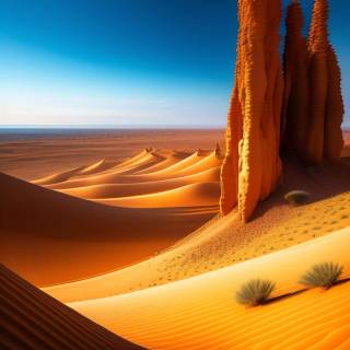 Desert rock wallpaper