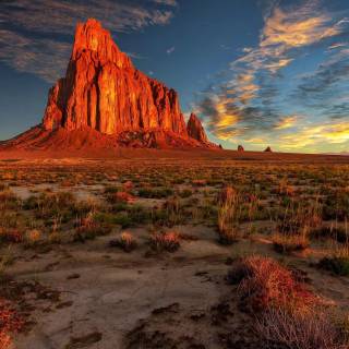 Desert rock wallpaper