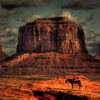 Desert rock wallpaper