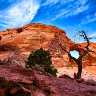 Desert rock wallpaper