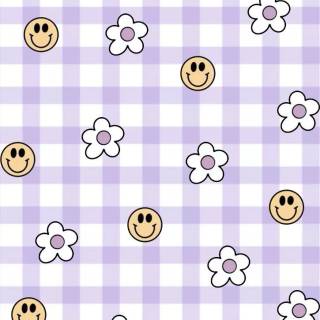 Preppy lavender wallpaper