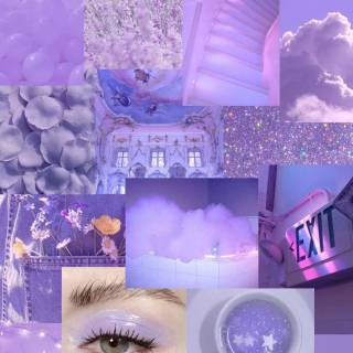 Preppy lavender wallpaper