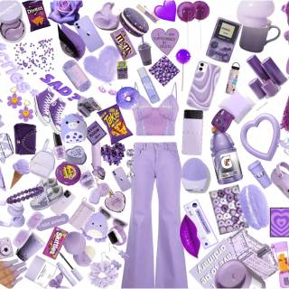 Preppy lavender wallpaper