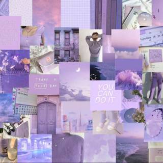 Preppy lavender wallpaper
