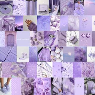 Preppy lavender wallpaper