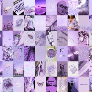 Preppy lavender wallpaper