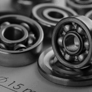 Ball bearing wallpaper