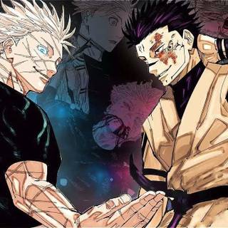 Gojo fight wallpaper