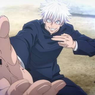 Gojo fight wallpaper