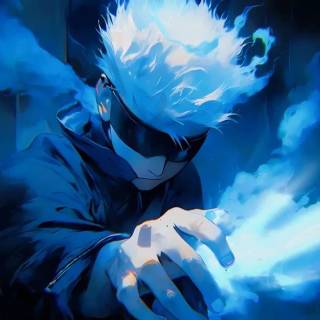 Gojo fight wallpaper