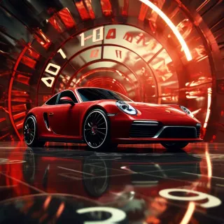 Porsche laptop 4k wallpaper