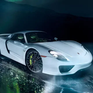 Porsche laptop 4k wallpaper